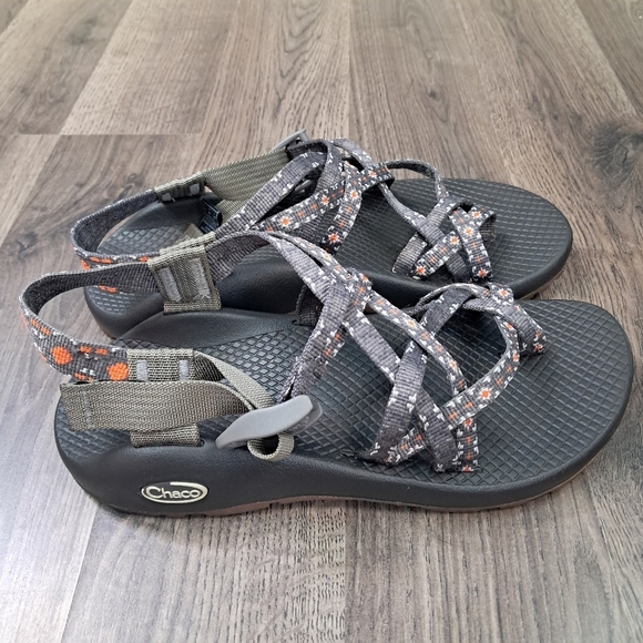 Chacos Golden Creed ZX2 Floral Double Strap Hiking Walking Sandals Size 7 - Picture 3 of 7